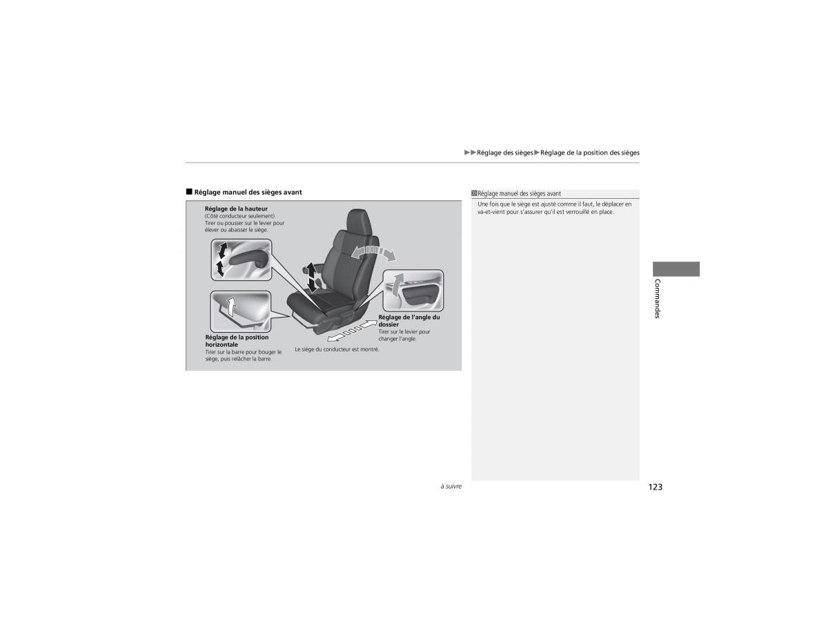 Honda CR V IV 4 manuel du proprietaire / page 124