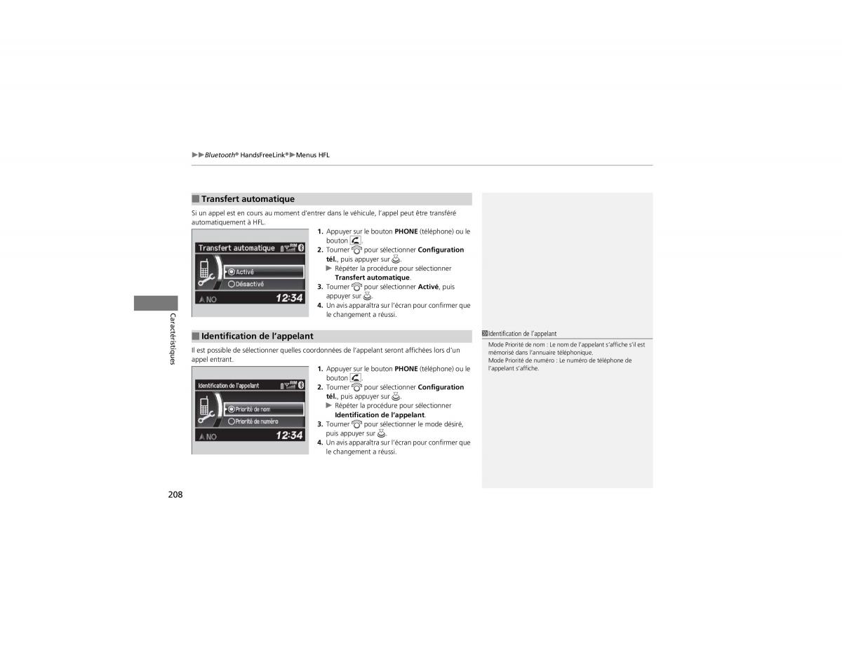 Honda CR V IV 4 manuel du proprietaire / page 209