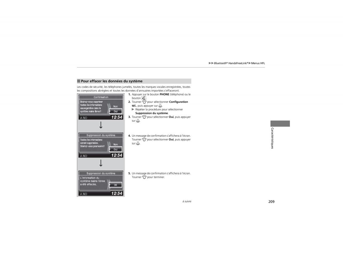 Honda CR V IV 4 manuel du proprietaire / page 210