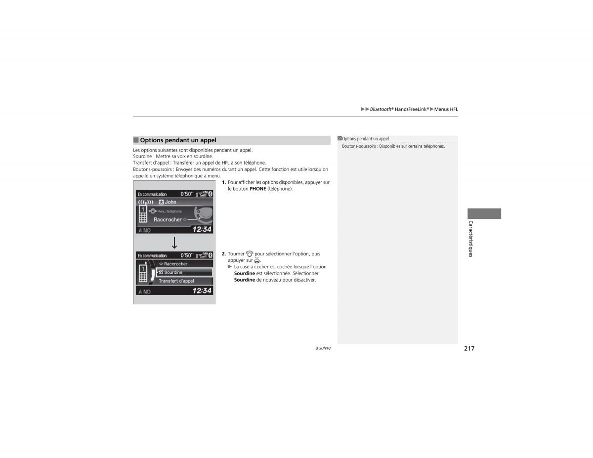 Honda CR V IV 4 manuel du proprietaire / page 218