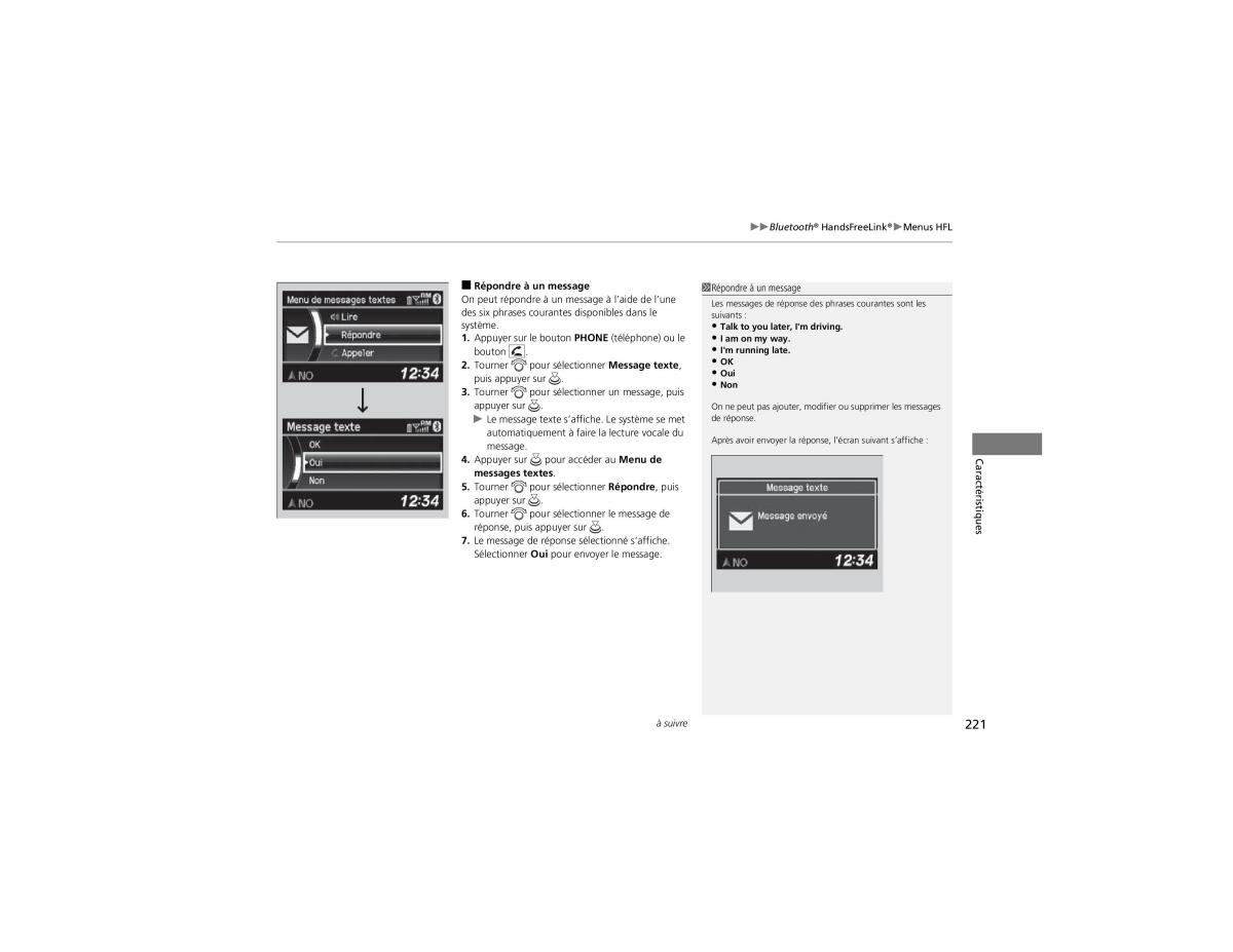 Honda CR V IV 4 manuel du proprietaire / page 222