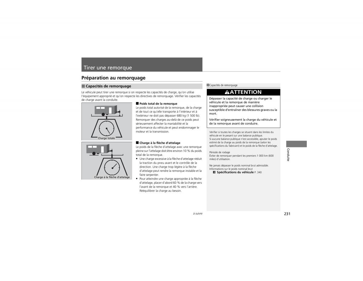 Honda CR V IV 4 manuel du proprietaire / page 232