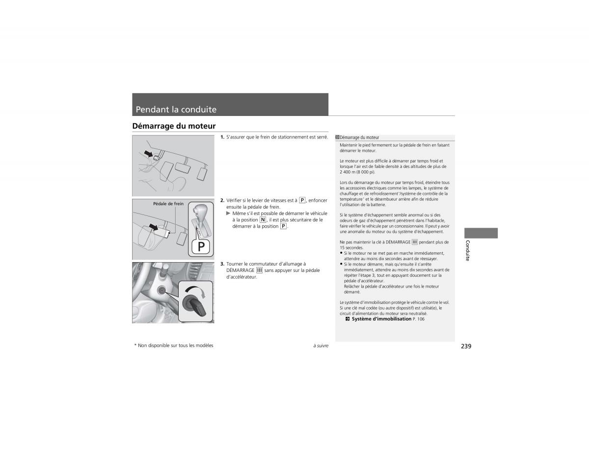 Honda CR V IV 4 manuel du proprietaire / page 240