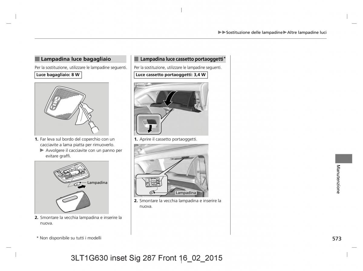 Honda CR V IV 4 manuale del proprietario / page 573