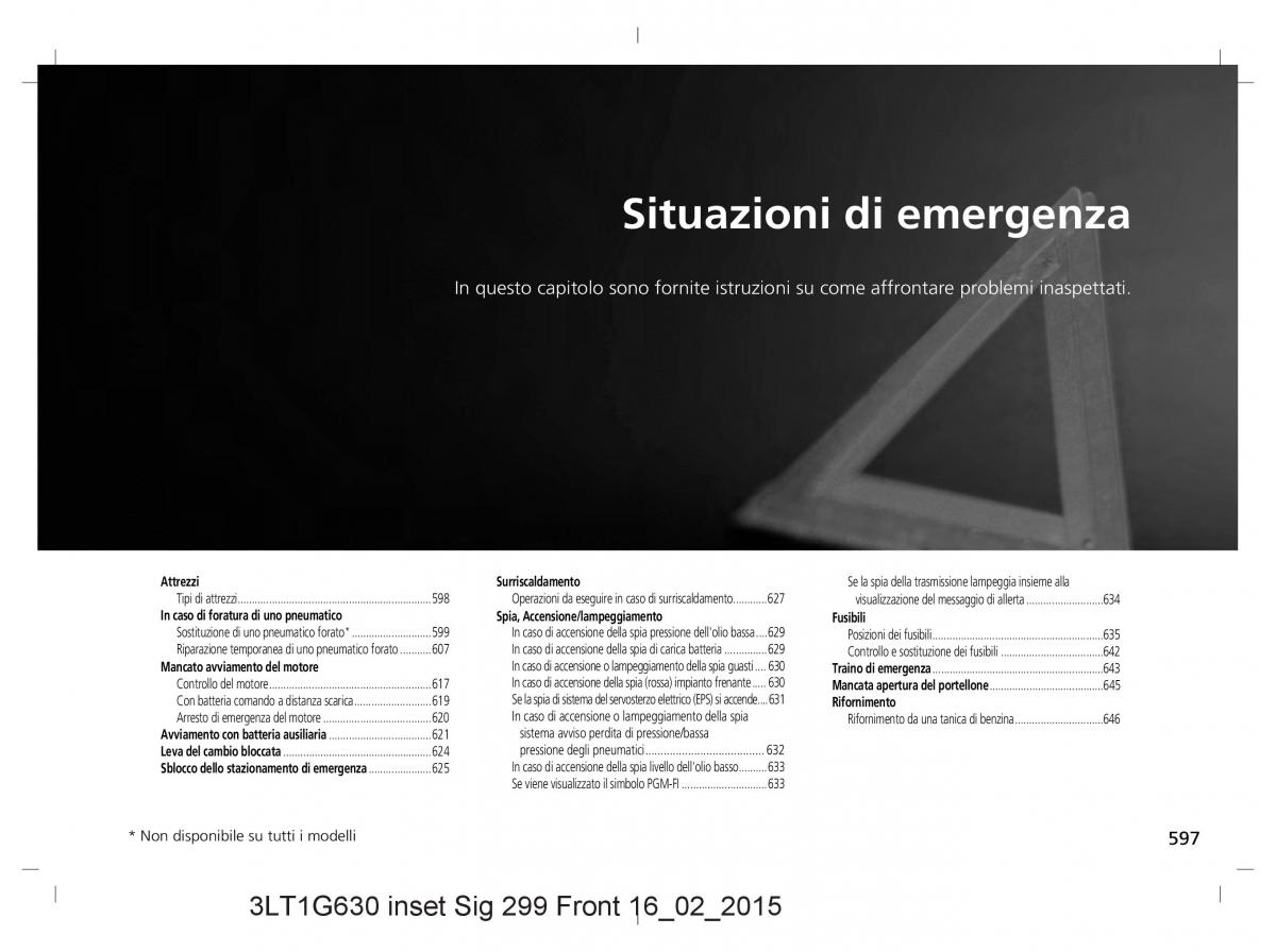 Honda CR V IV 4 manuale del proprietario / page 597