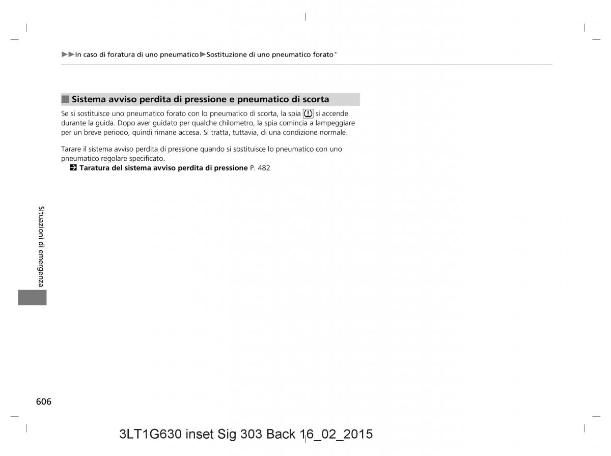 Honda CR V IV 4 manuale del proprietario / page 606