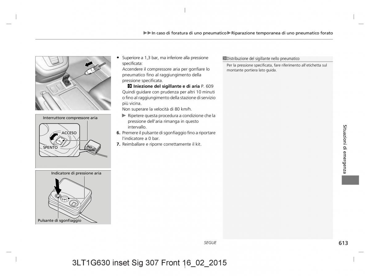 Honda CR V IV 4 manuale del proprietario / page 613