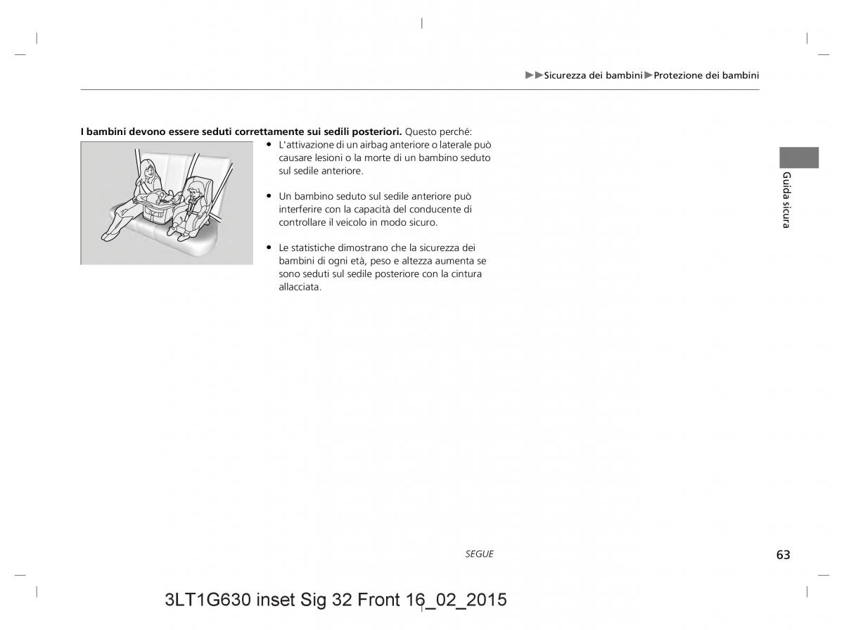 Honda CR V IV 4 manuale del proprietario / page 63