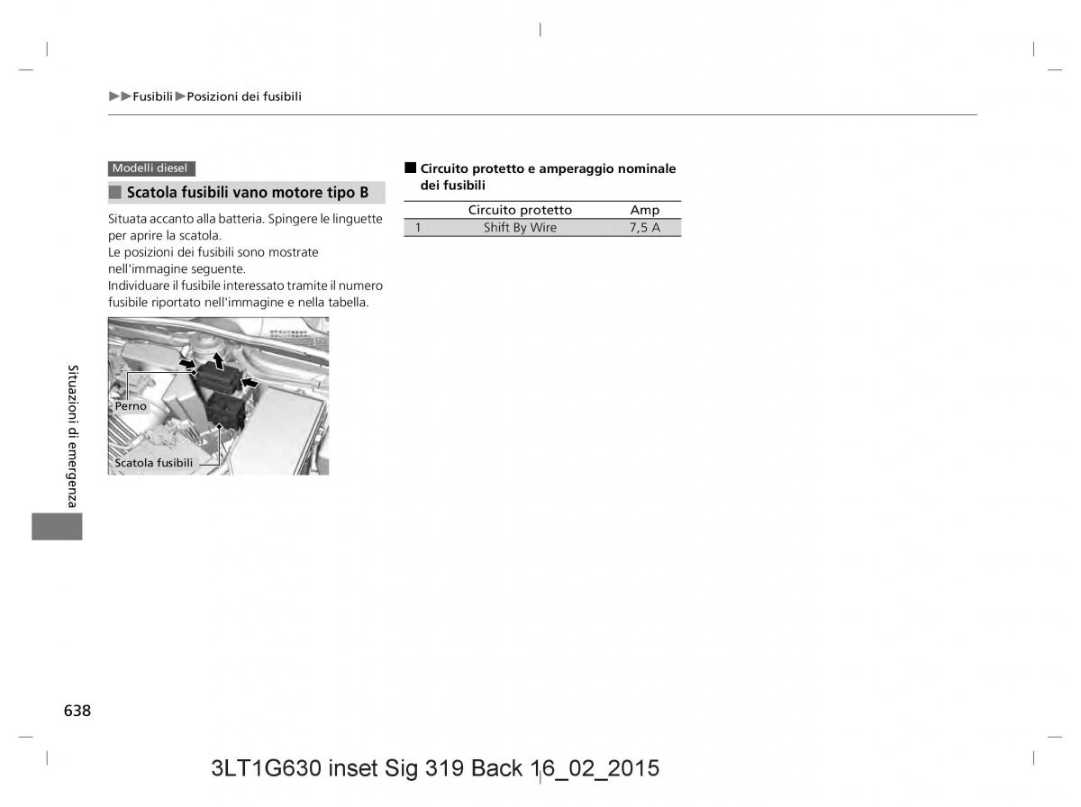 Honda CR V IV 4 manuale del proprietario / page 638