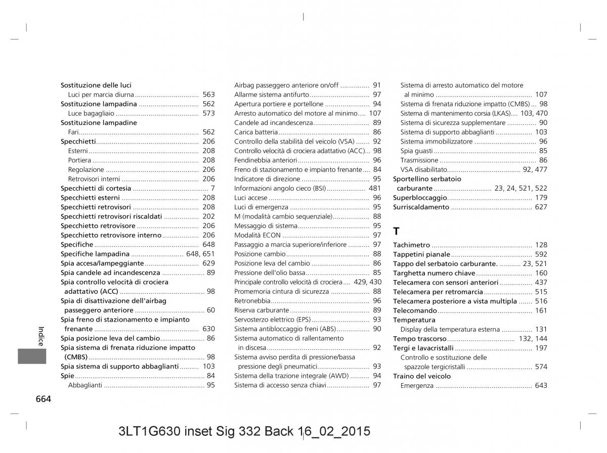 Honda CR V IV 4 manuale del proprietario / page 664