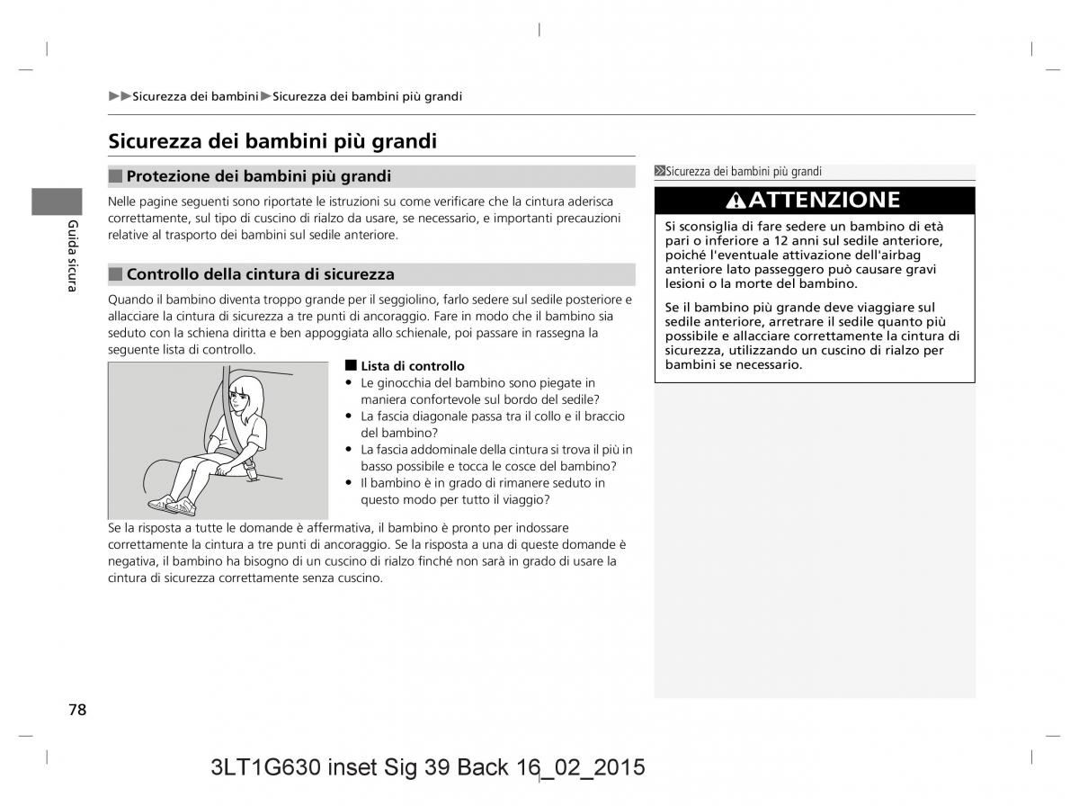 Honda CR V IV 4 manuale del proprietario / page 78