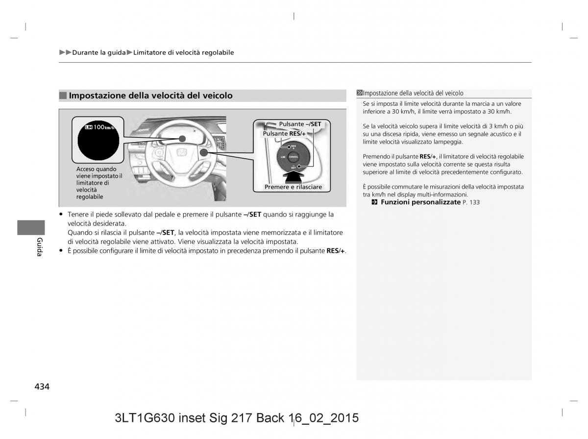 Honda CR V IV 4 manuale del proprietario / page 434