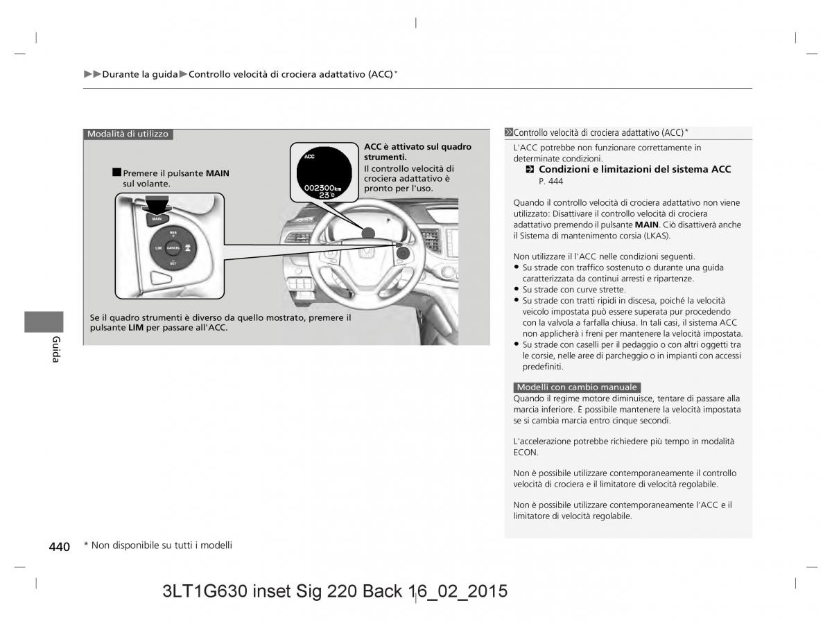 Honda CR V IV 4 manuale del proprietario / page 440