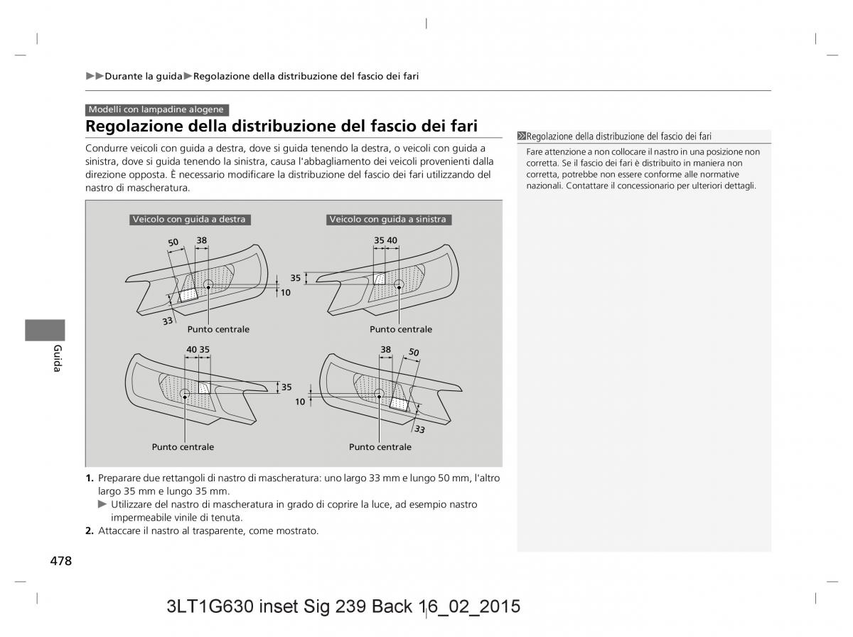 Honda CR V IV 4 manuale del proprietario / page 478