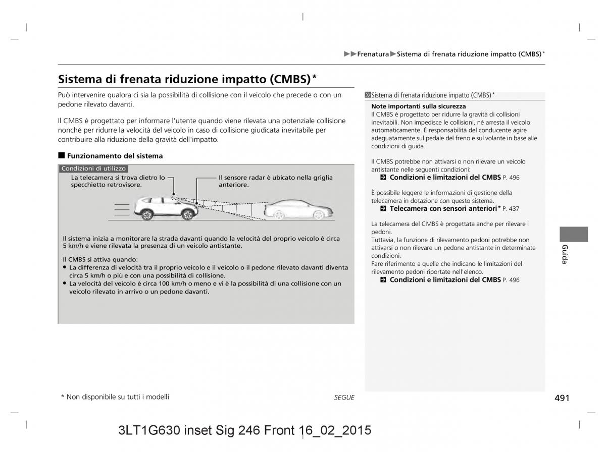 Honda CR V IV 4 manuale del proprietario / page 491