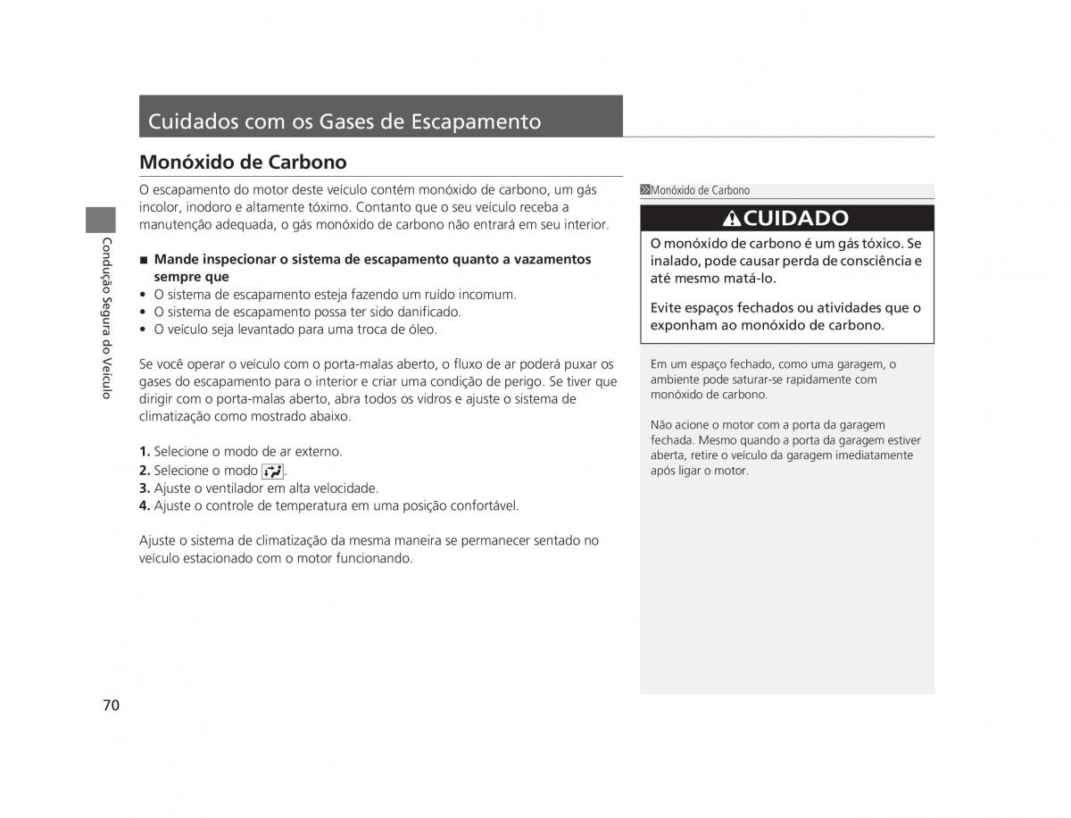 Honda CR V IV 4 manual del propietario / page 68