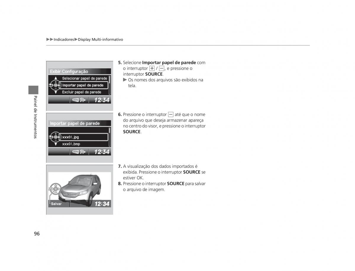 Honda CR V IV 4 manual del propietario / page 94