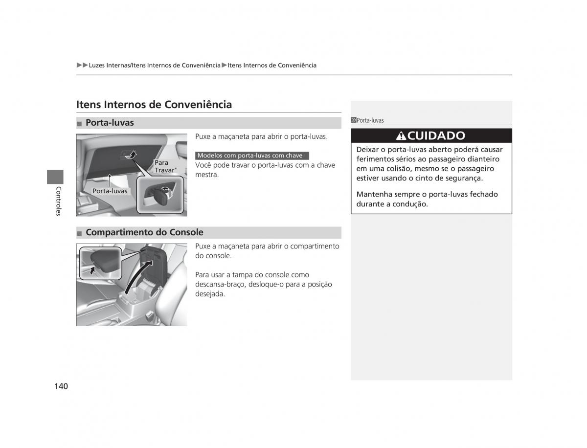 Honda CR V IV 4 manual del propietario / page 138