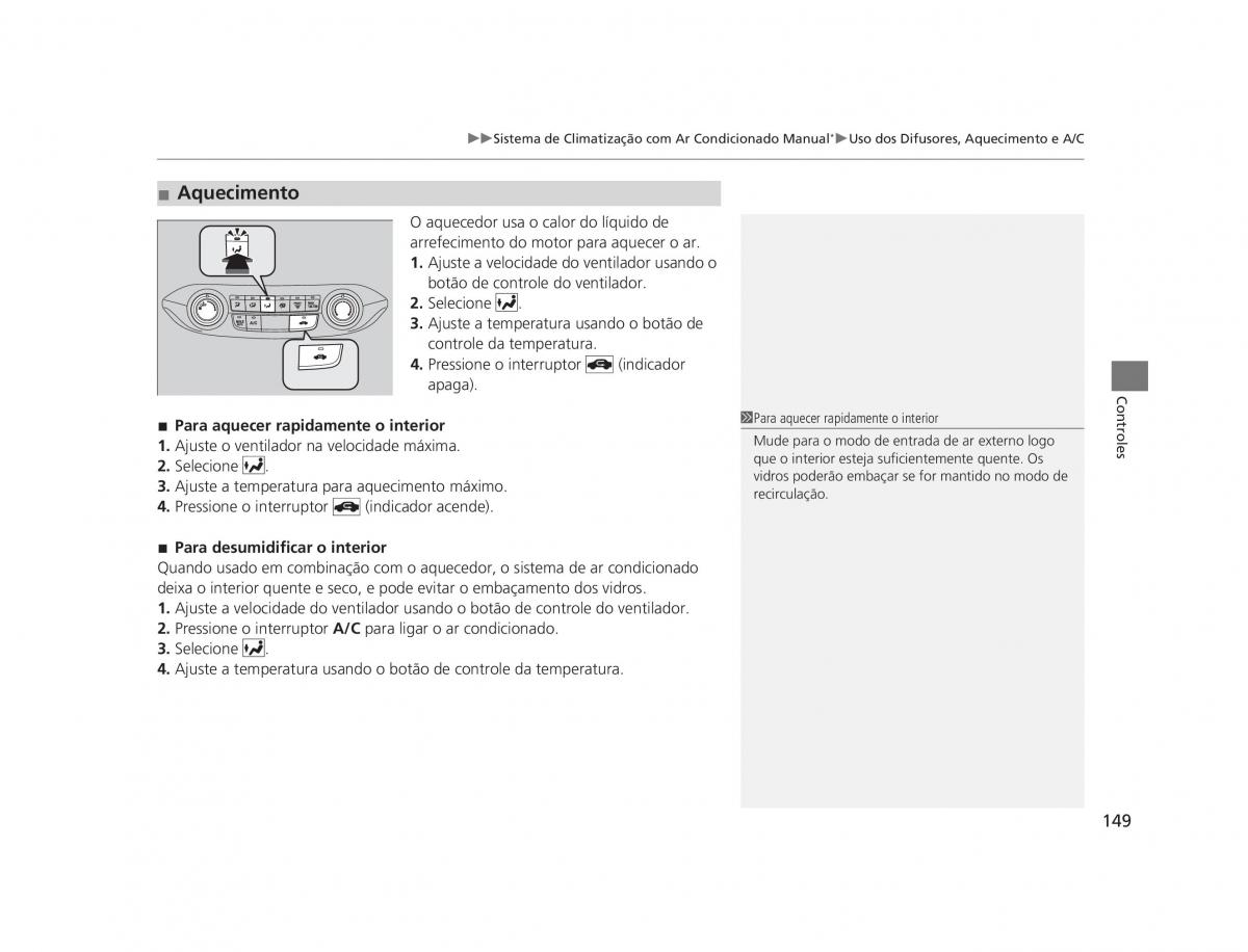 Honda CR V IV 4 manual del propietario / page 147