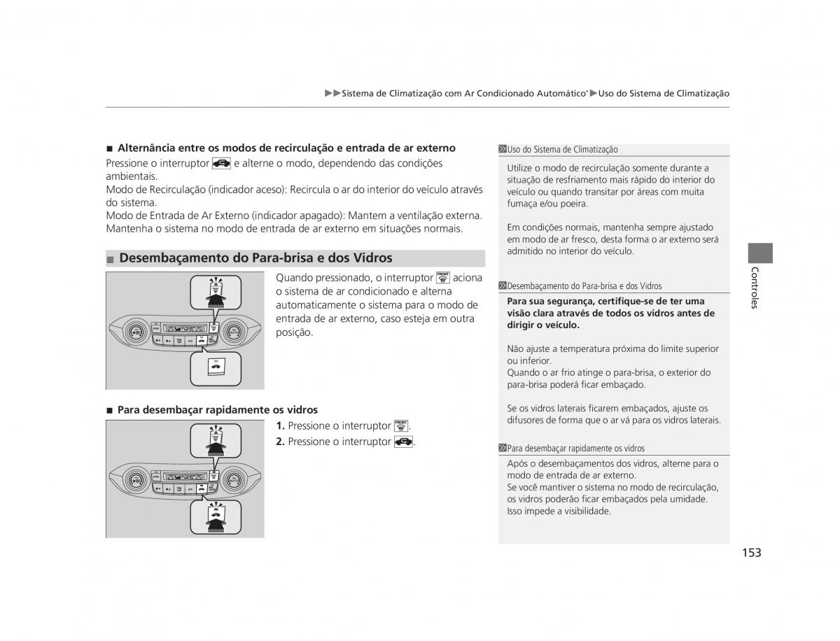 Honda CR V IV 4 manual del propietario / page 151