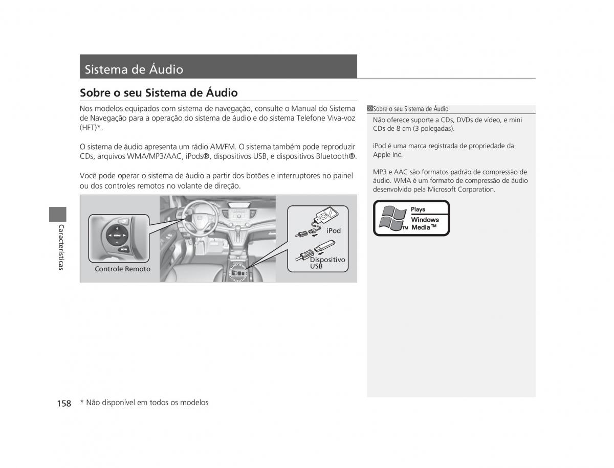 Honda CR V IV 4 manual del propietario / page 156