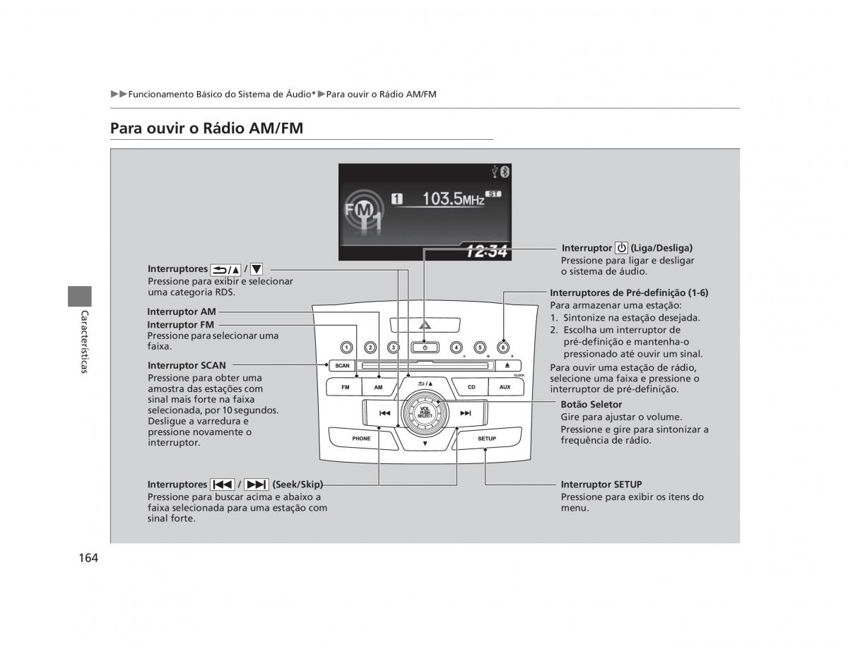 Honda CR V IV 4 manual del propietario / page 162