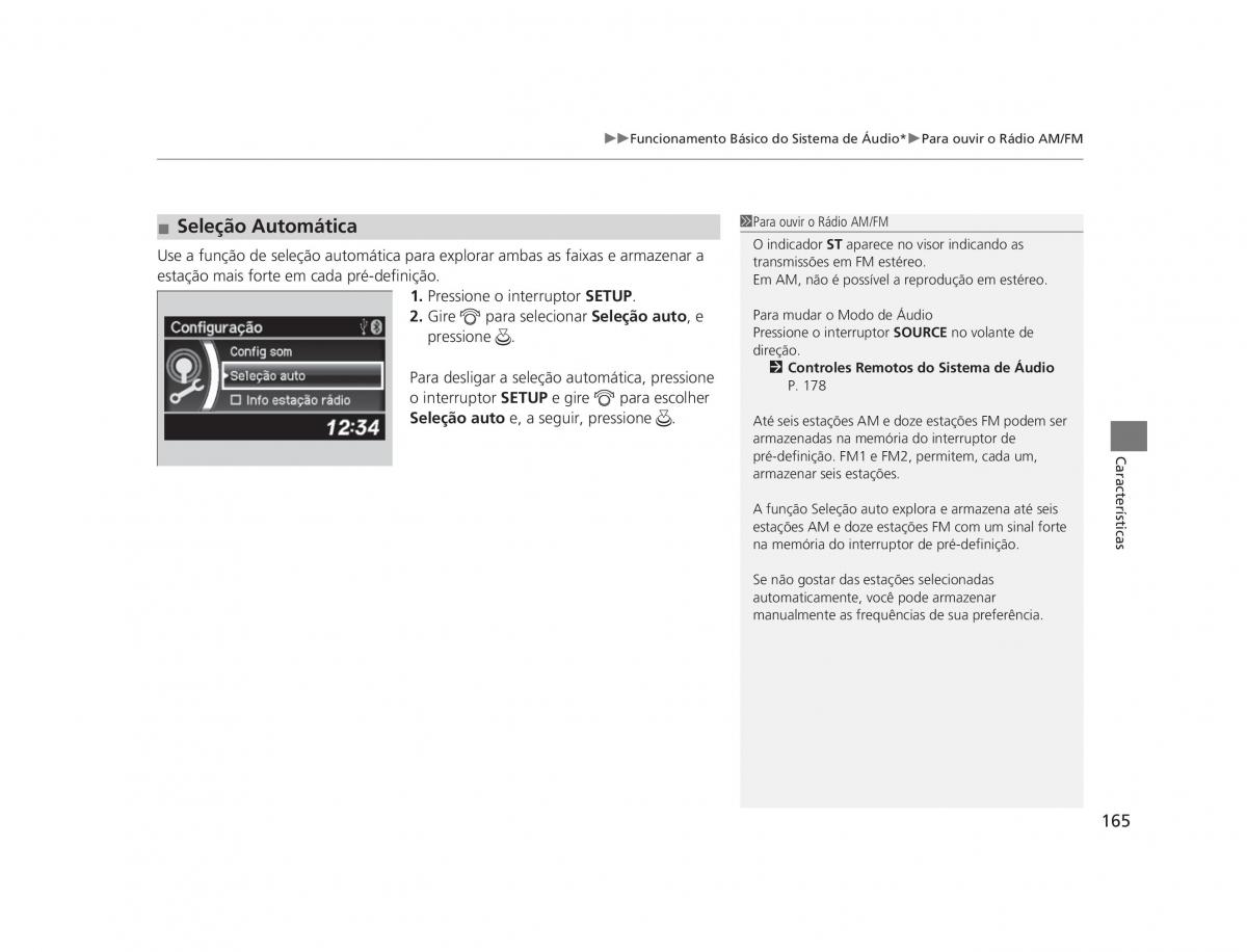 Honda CR V IV 4 manual del propietario / page 163