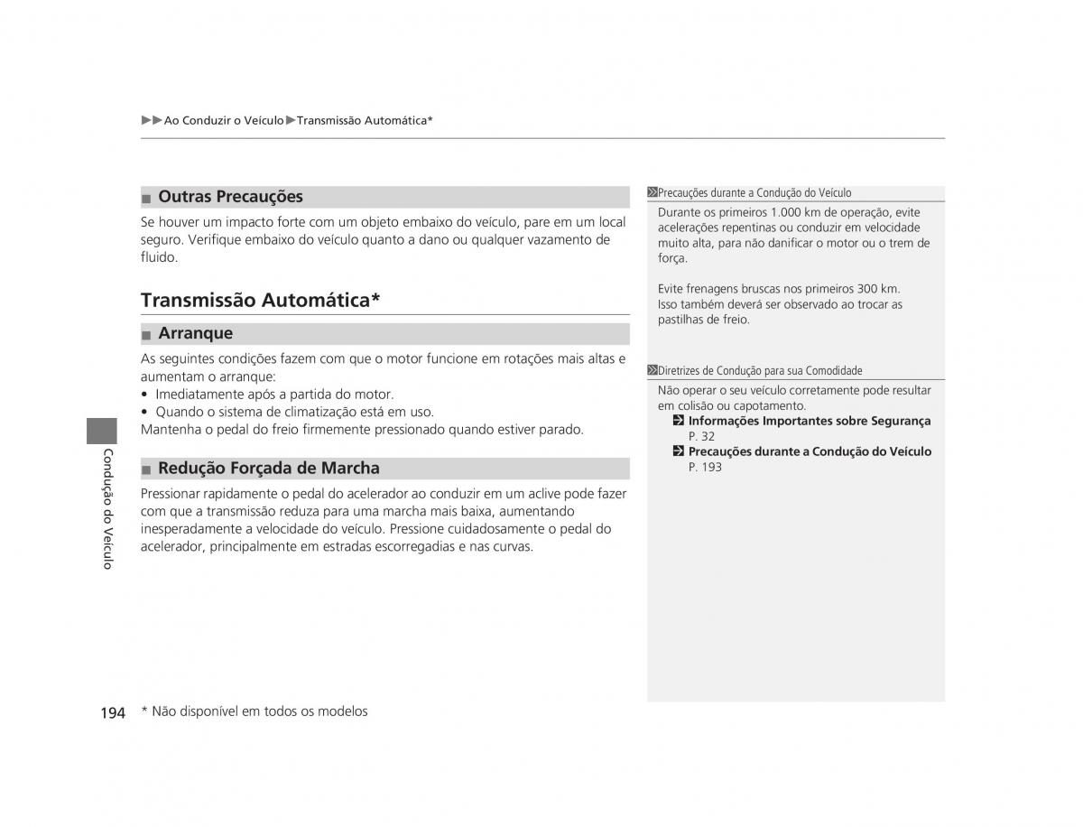 Honda CR V IV 4 manual del propietario / page 192