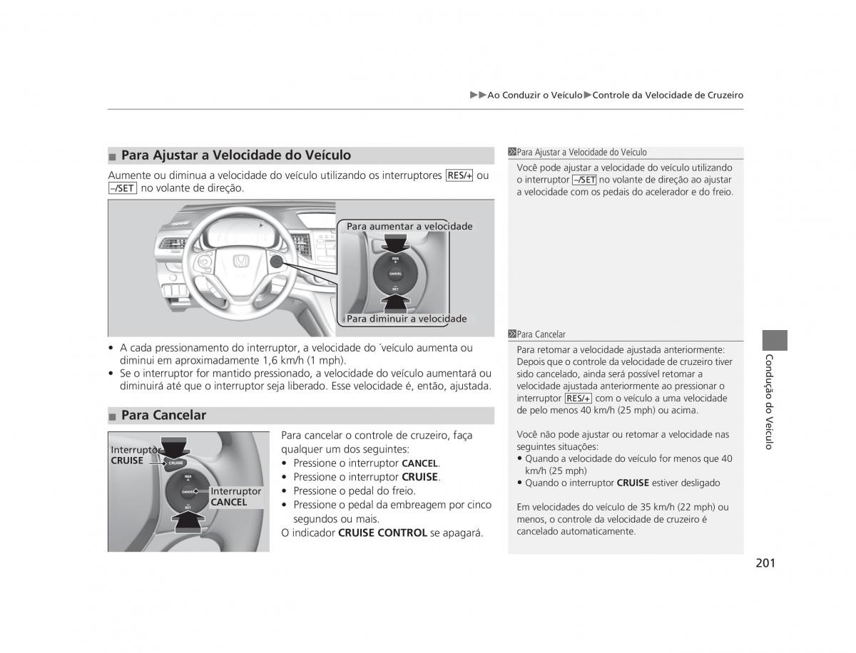 Honda CR V IV 4 manual del propietario / page 199