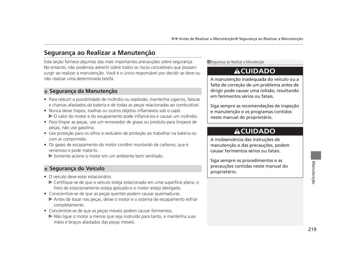 Honda CR V IV 4 manual del propietario / page 217