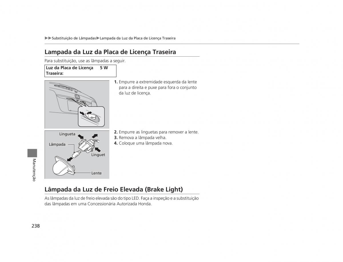 Honda CR V IV 4 manual del propietario / page 236