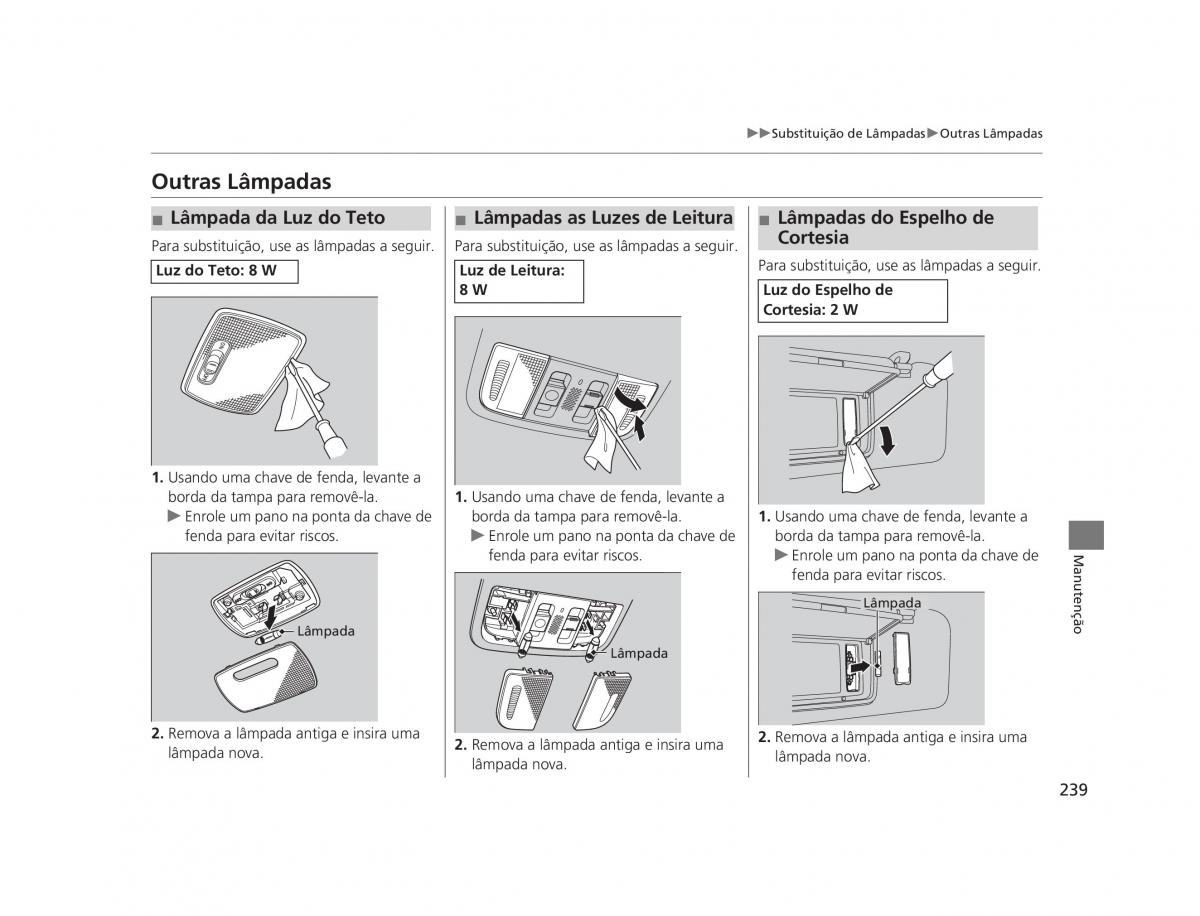 Honda CR V IV 4 manual del propietario / page 237