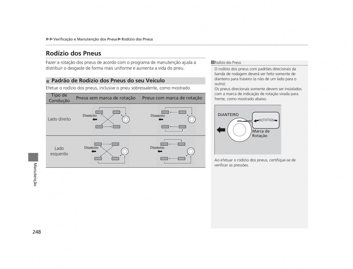 Honda CR V IV 4 manual del propietario / page 246