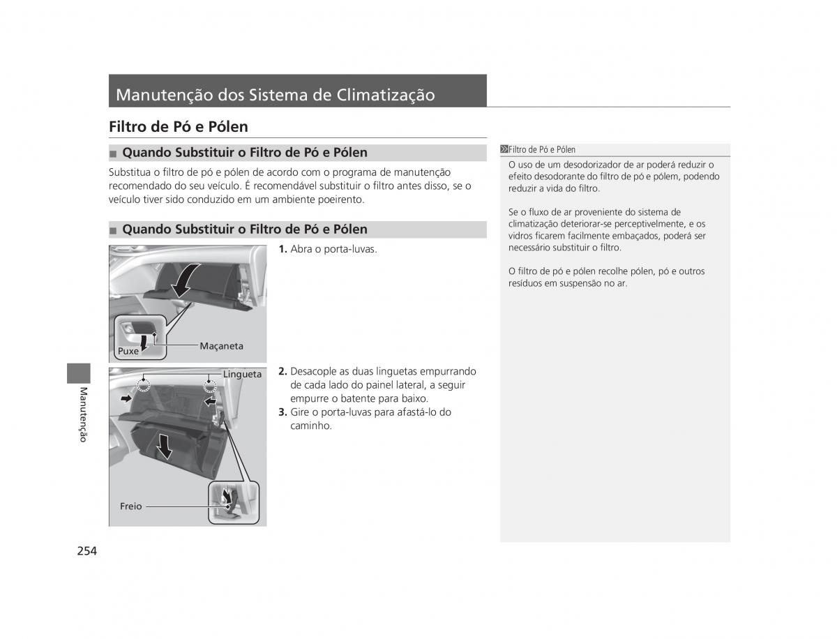 Honda CR V IV 4 manual del propietario / page 252