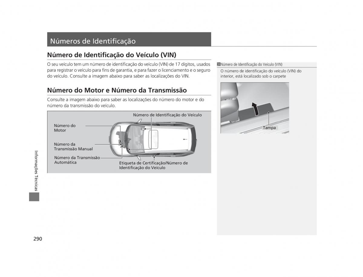 Honda CR V IV 4 manual del propietario / page 288