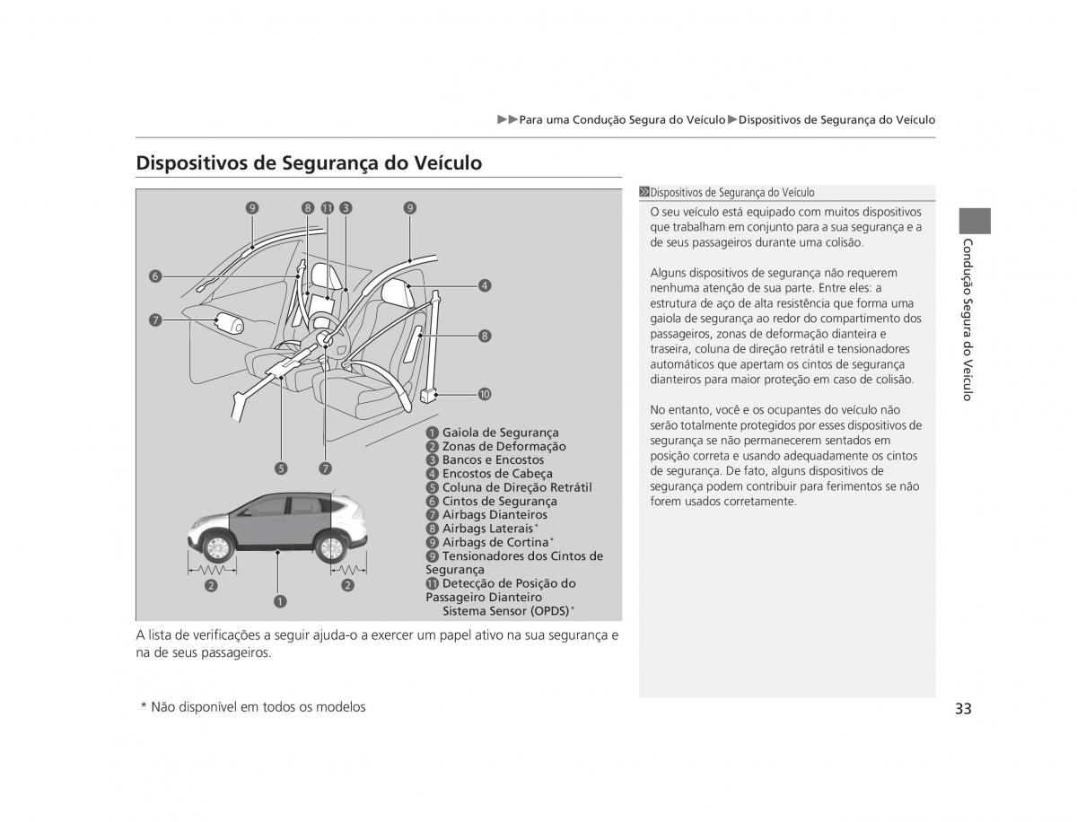 Honda CR V IV 4 manual del propietario / page 31