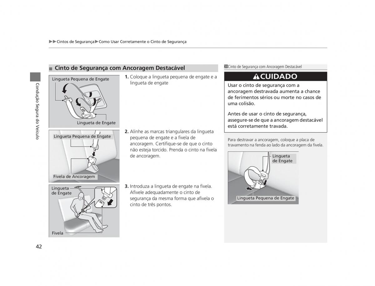 Honda CR V IV 4 manual del propietario / page 40