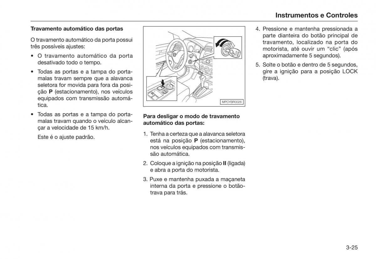 Honda City V 5 manual del propietario / page 57