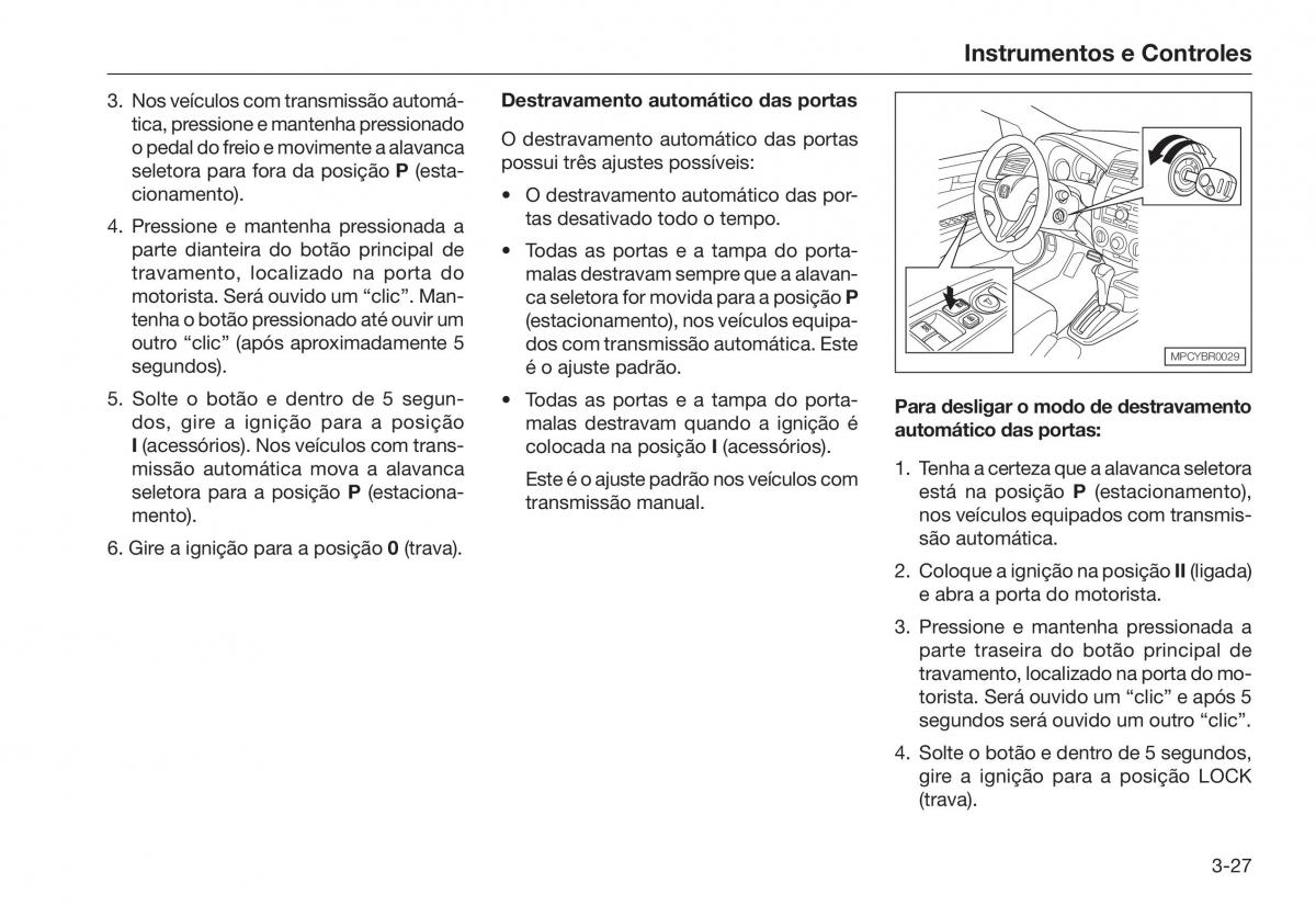 Honda City V 5 manual del propietario / page 59