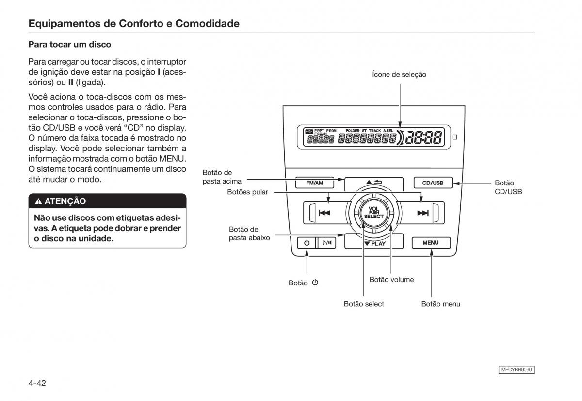 Honda City V 5 manual del propietario / page 122