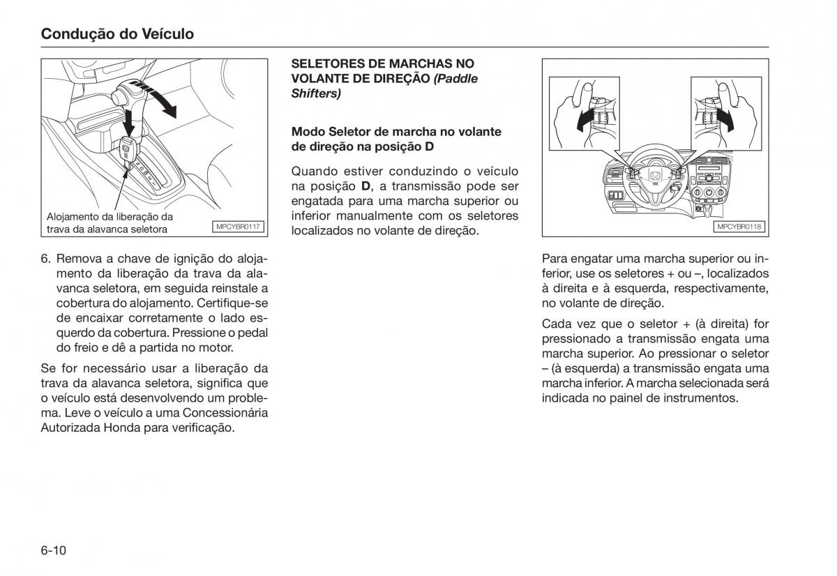 Honda City V 5 manual del propietario / page 164