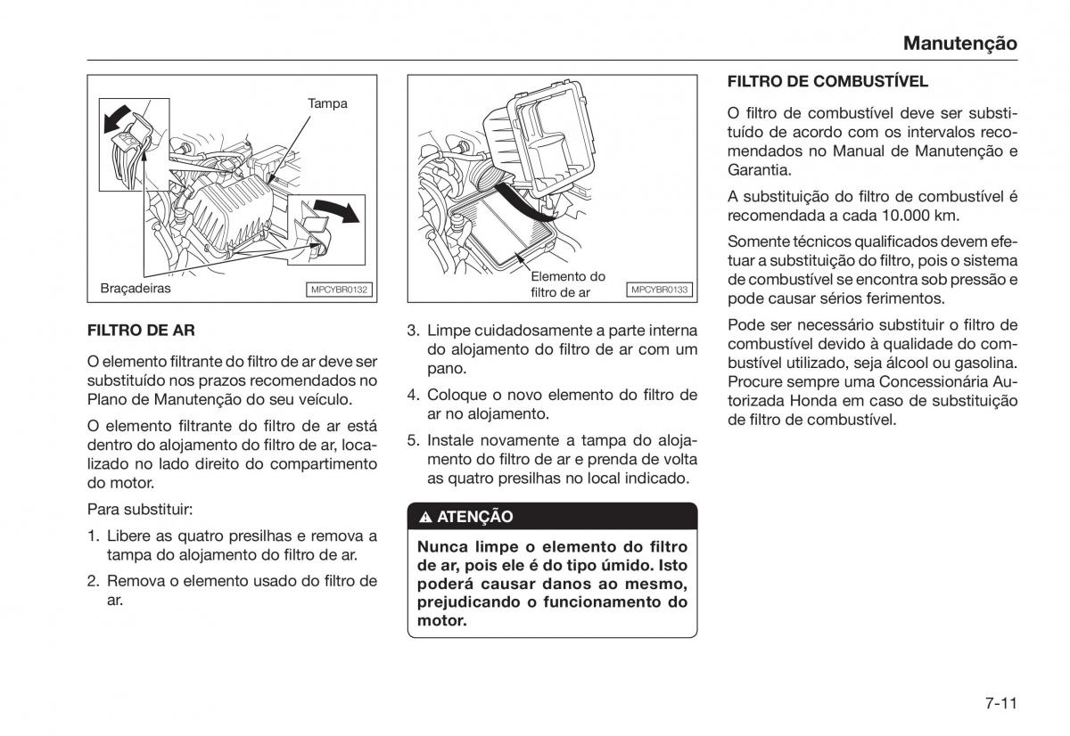 Honda City V 5 manual del propietario / page 185