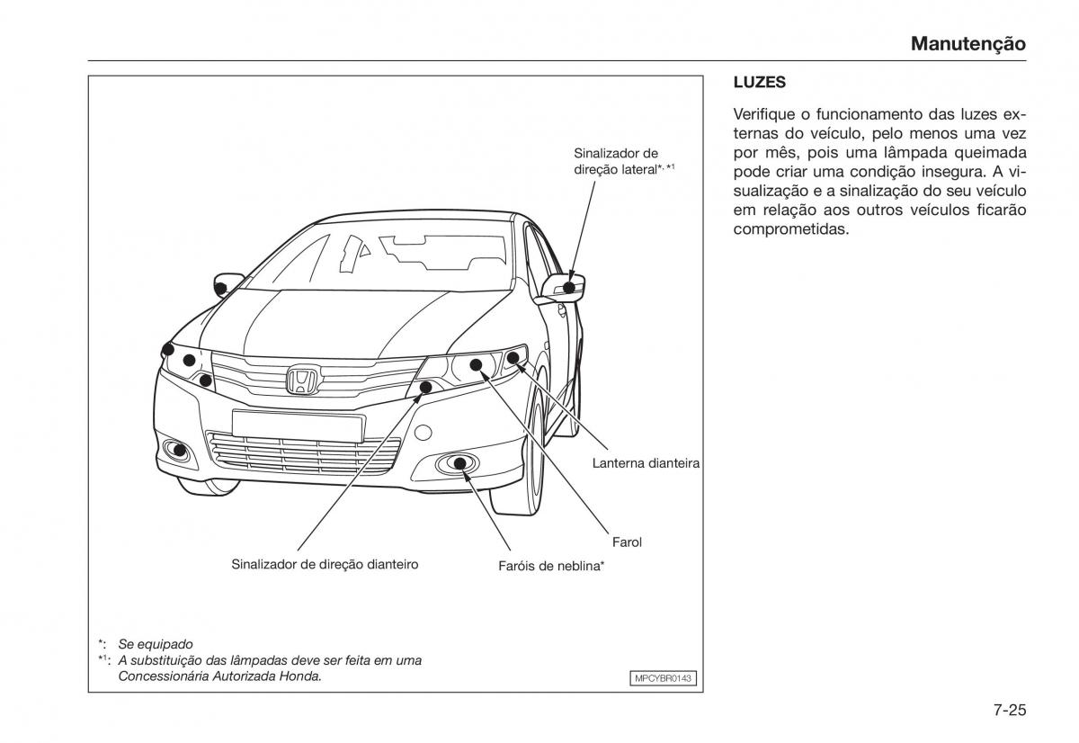 Honda City V 5 manual del propietario / page 199