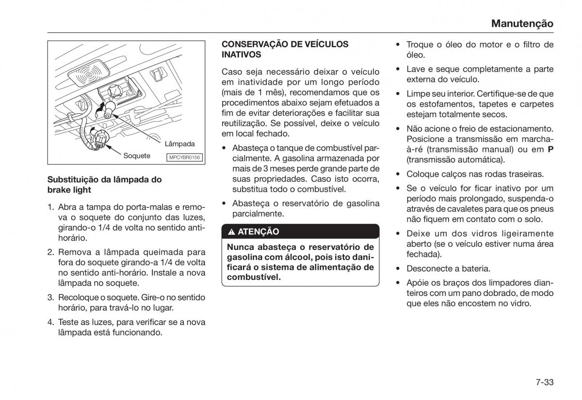 Honda City V 5 manual del propietario / page 207