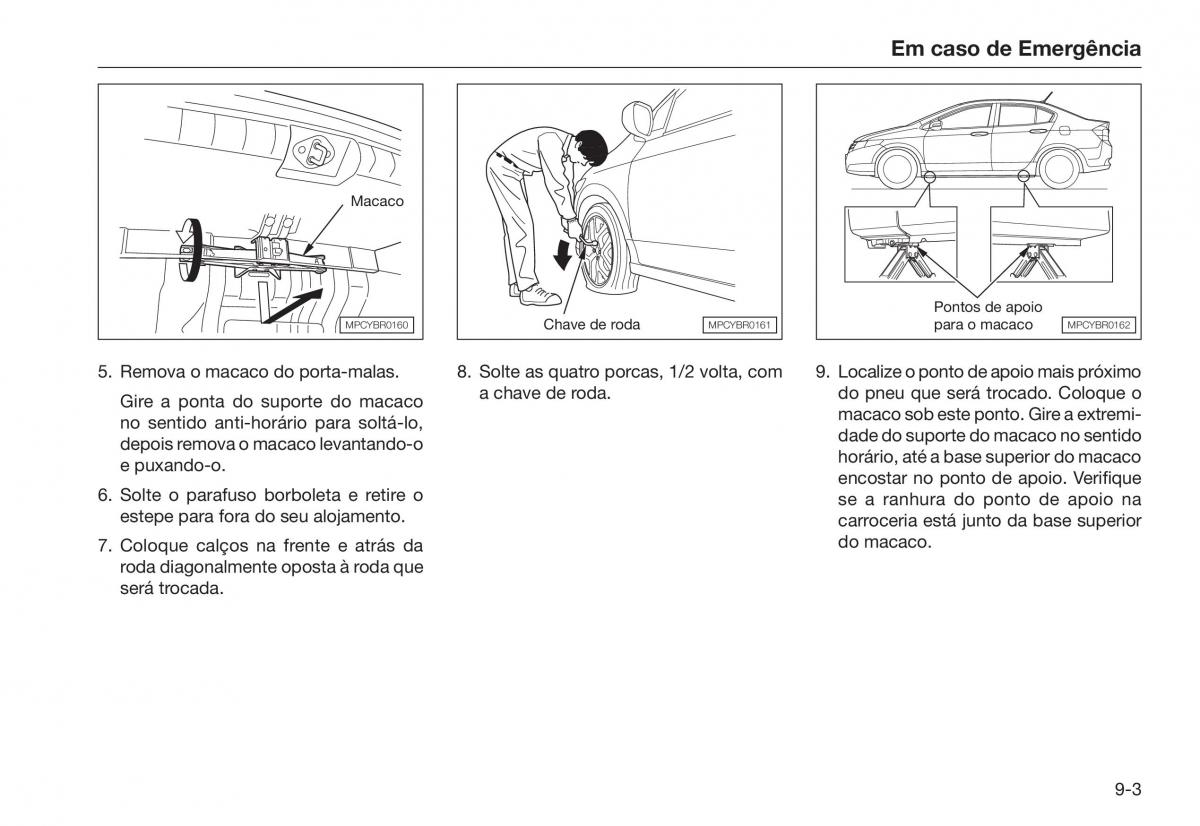 Honda City V 5 manual del propietario / page 217