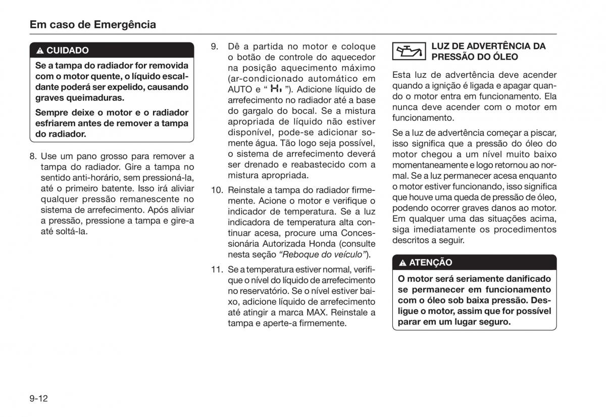 Honda City V 5 manual del propietario / page 226