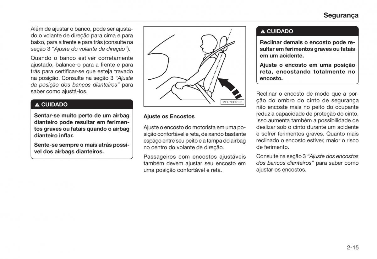 Honda City V 5 manual del propietario / page 23