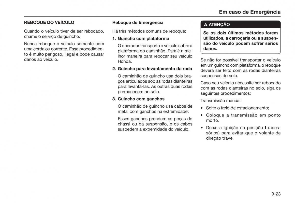 Honda City V 5 manual del propietario / page 237