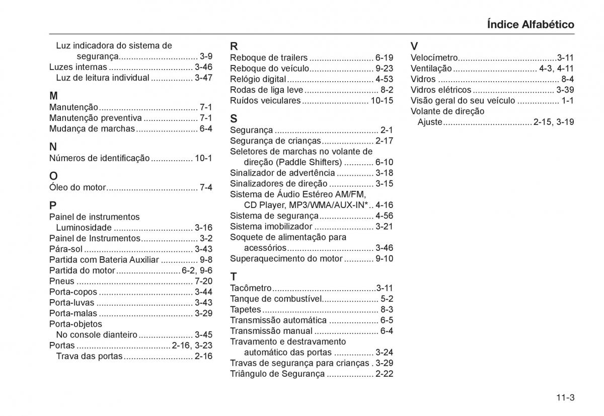 Honda City V 5 manual del propietario / page 259