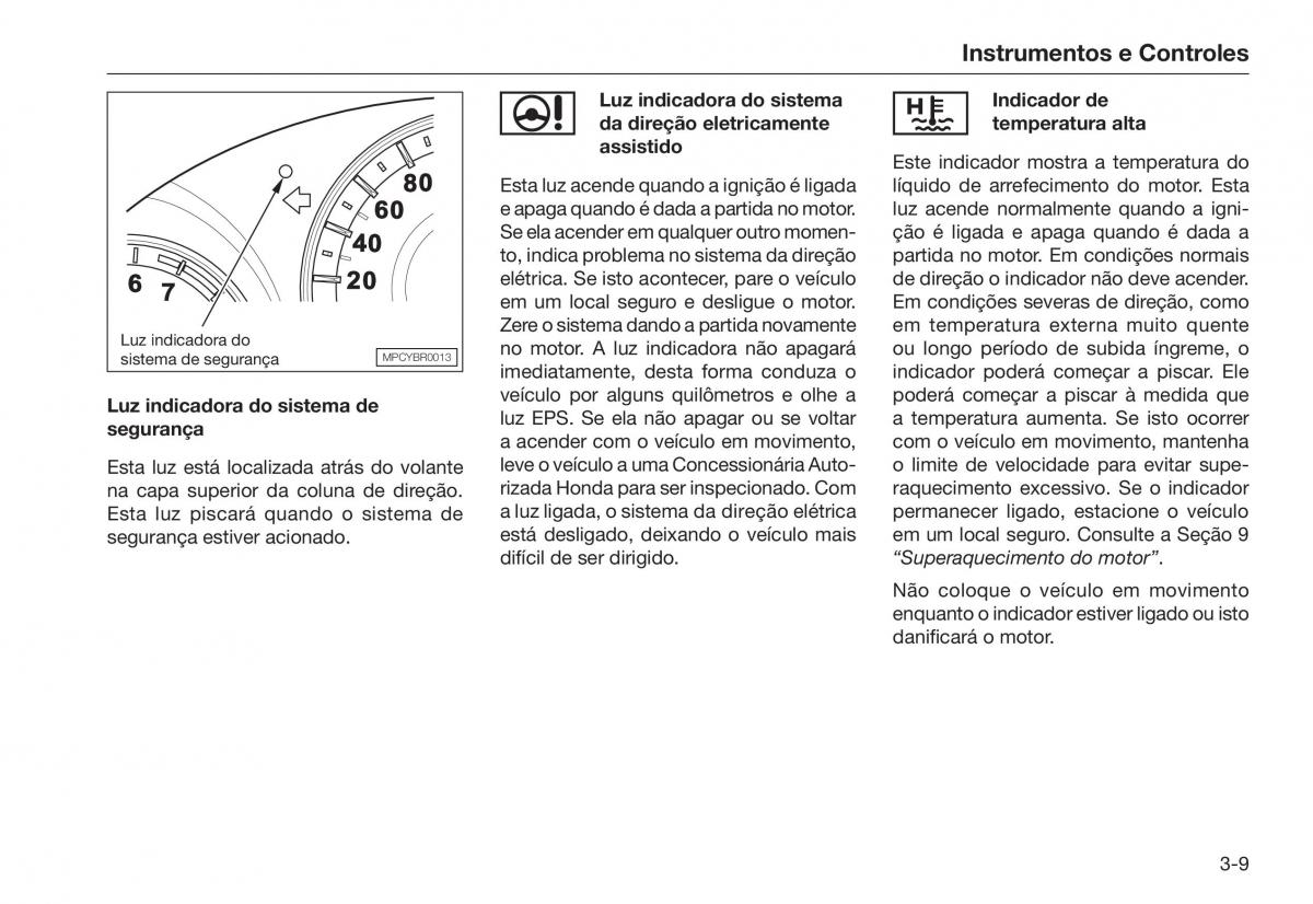 Honda City V 5 manual del propietario / page 41